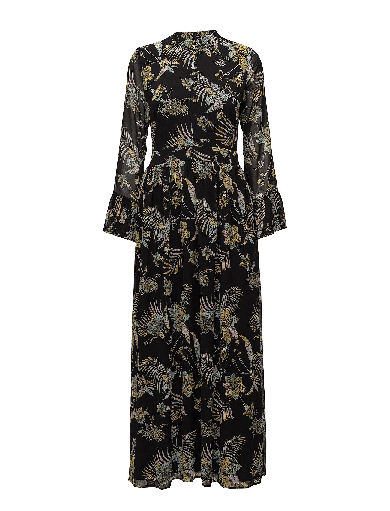 Maui Long Dress Ms18 Maxi Galajurk Zwart Gestuz gestuz kopen in de aanbieding Maui Long Dress Ms18 Maxi Galajurk Zwart Gestuz gestuz kopen in de aanbieding
