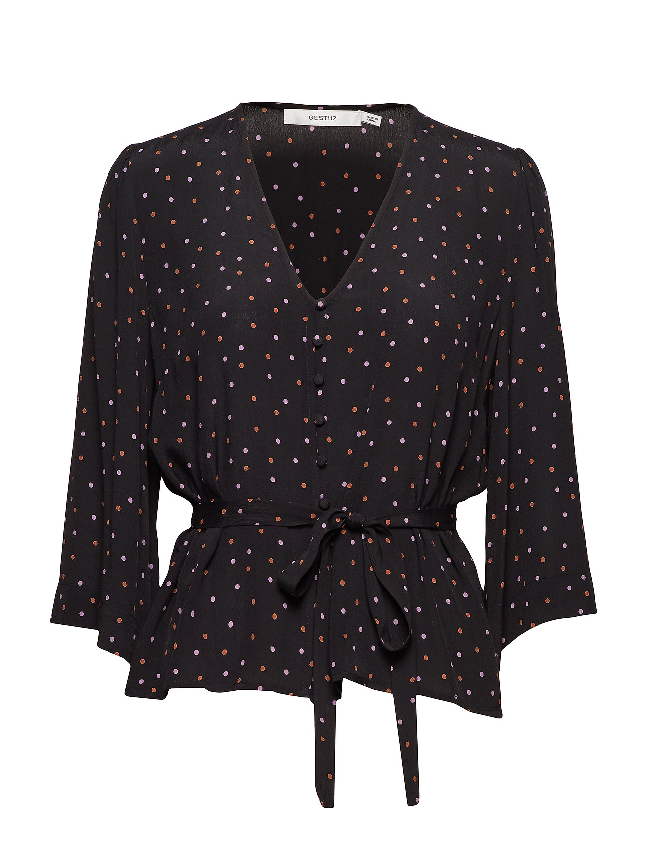 Harper Blouse Ao18 Lange Mouwen Zwart Gestuz gestuz kopen in de aanbieding