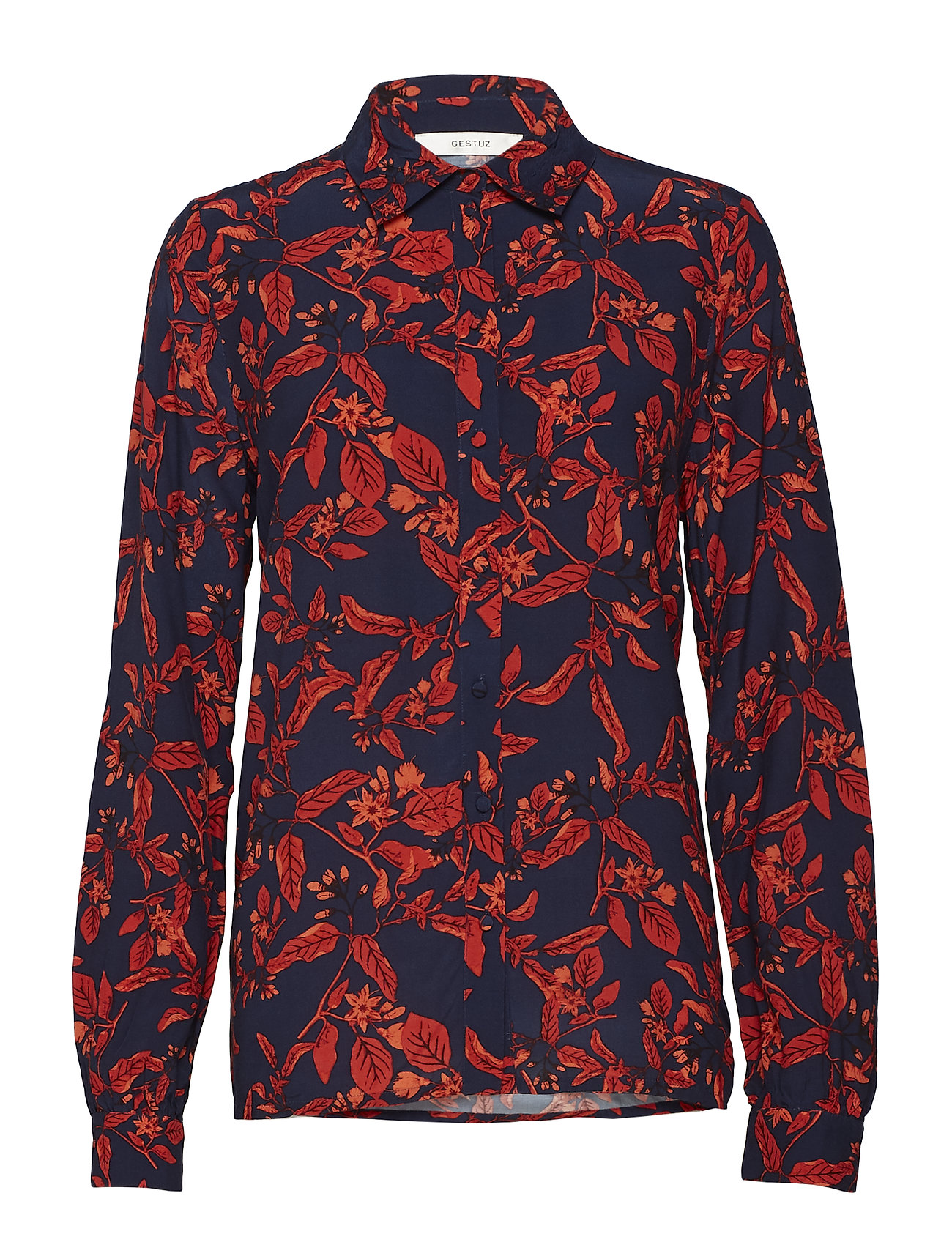Raida Shirt Ma18 Blouse Lange Mouwen Rood Gestuz gestuz kopen in de aanbieding Raida Shirt Ma18 Blouse Lange Mouwen Rood Gestuz gestuz kopen in de aanbieding