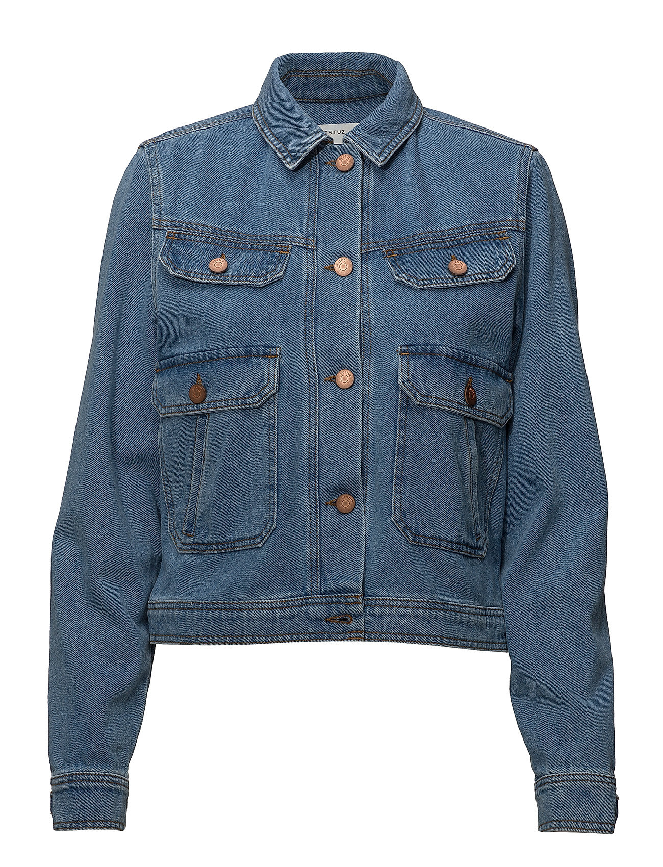 Jenelle Jacket Ma18 Jeansjack Denimjack Blauw Gestuz gestuz kopen in de aanbieding Jenelle Jacket Ma18 Jeansjack Denimjack Blauw Gestuz gestuz kopen in de aanbieding