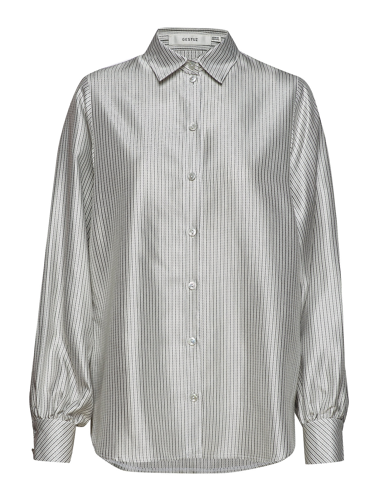 Amelia Shirt So19 Blouse Lange Mouwen Grijs Gestuz gestuz kopen in de aanbieding Amelia Shirt So19 Blouse Lange Mouwen Grijs Gestuz gestuz kopen in de aanbieding