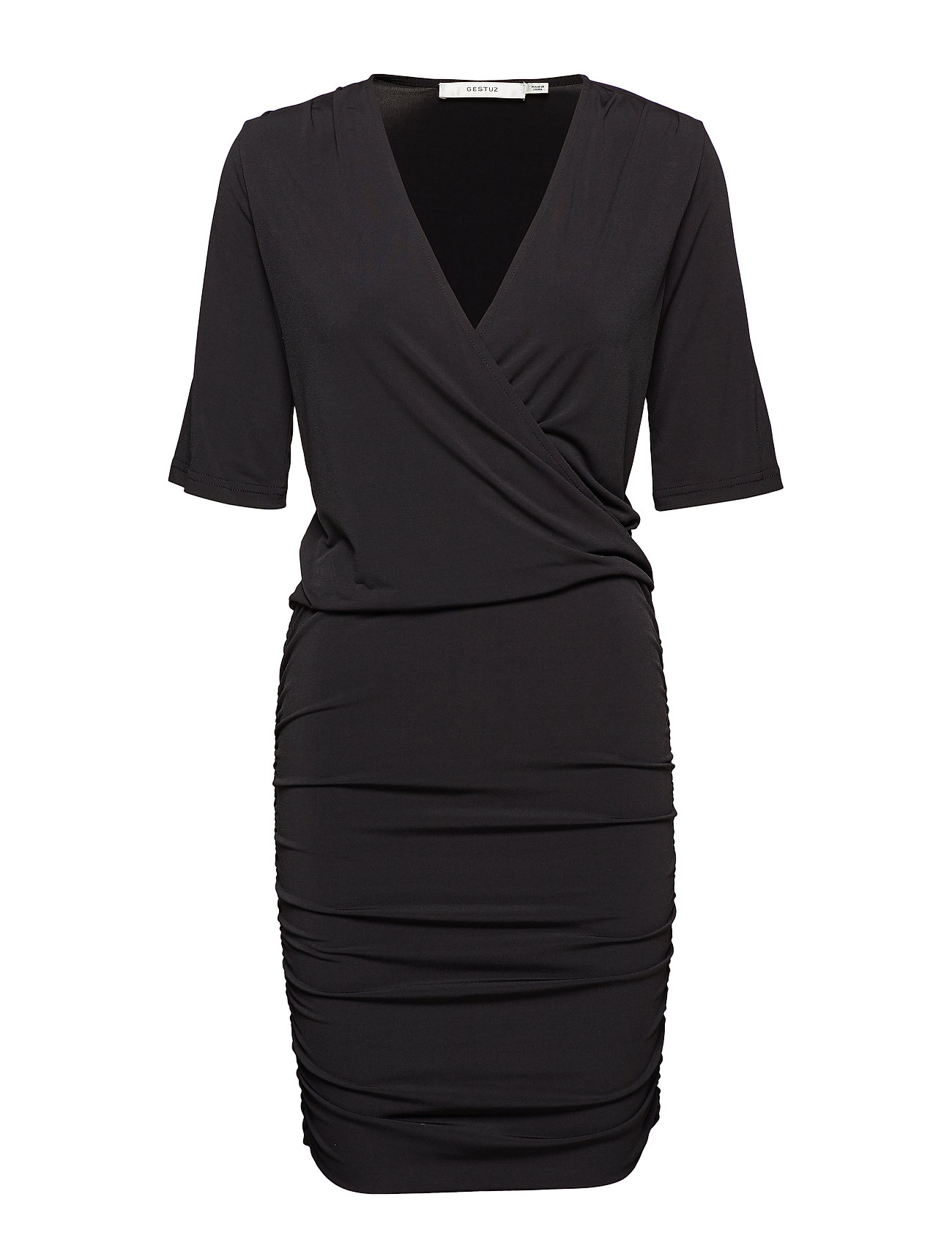 Hallie Dress Jurk Knielengte Zwart Gestuz gestuz kopen in de aanbieding Hallie Dress Jurk Knielengte Zwart Gestuz gestuz kopen in de aanbieding