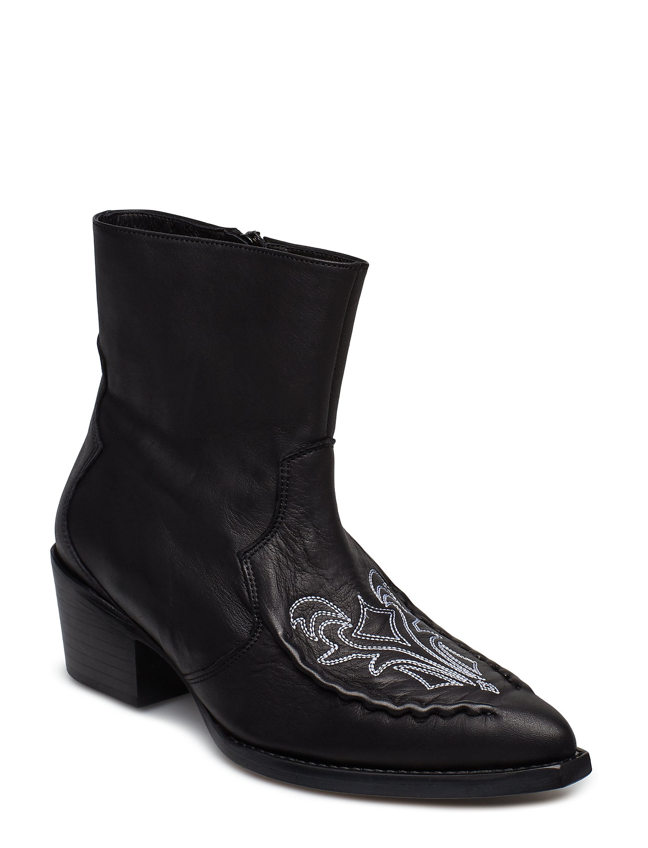 Emelia Boots Ms19 Ankle Met Hak Zwart Gestuz gestuz kopen in de aanbieding Emelia Boots Ms19 Ankle Met Hak Zwart Gestuz gestuz kopen in de aanbieding