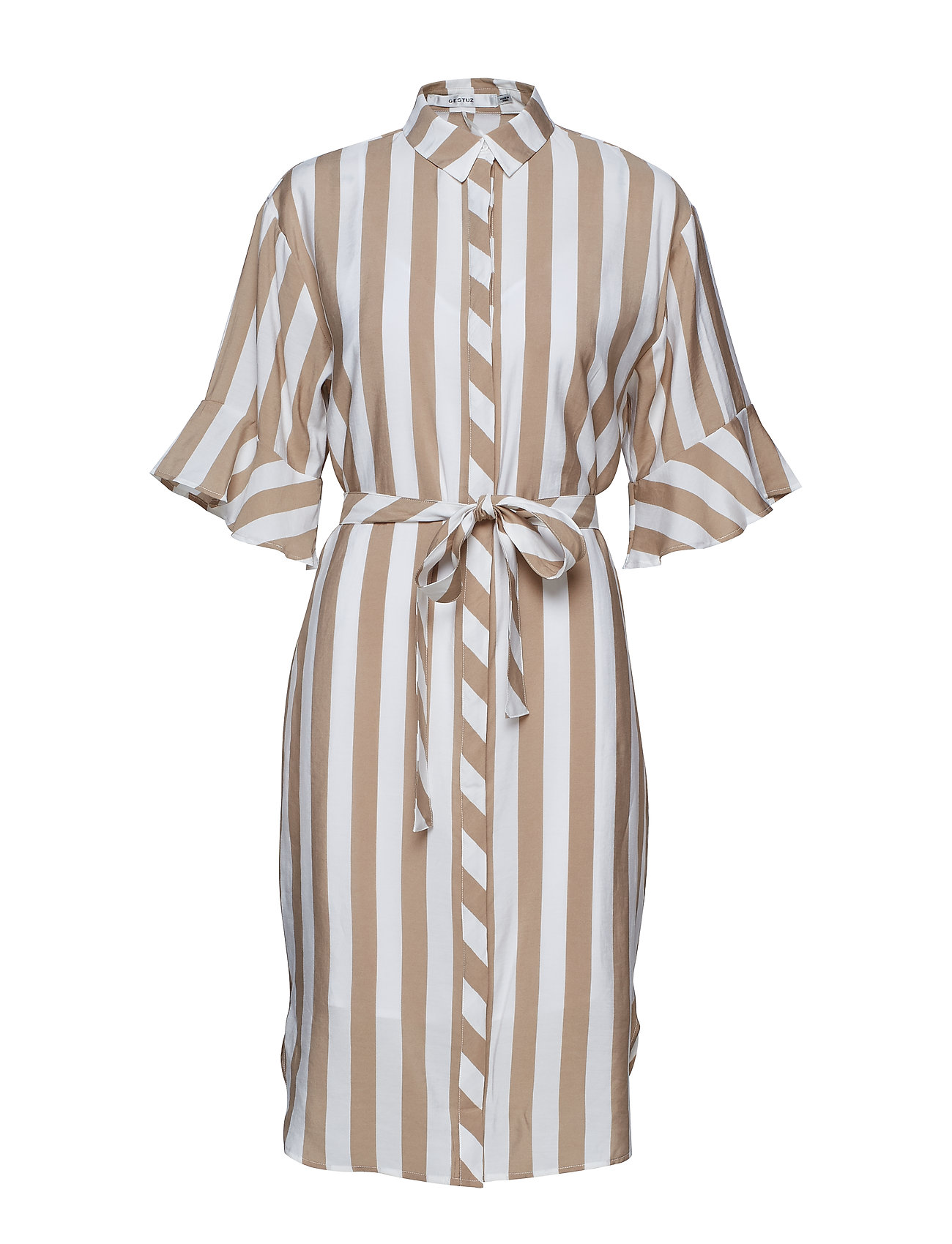 Gunnagz Long Shirt Hs19 Jurk Knielengte Creme Gestuz gestuz kopen in de aanbieding Gunnagz Long Shirt Hs19 Jurk Knielengte Creme Gestuz gestuz kopen in de aanbieding