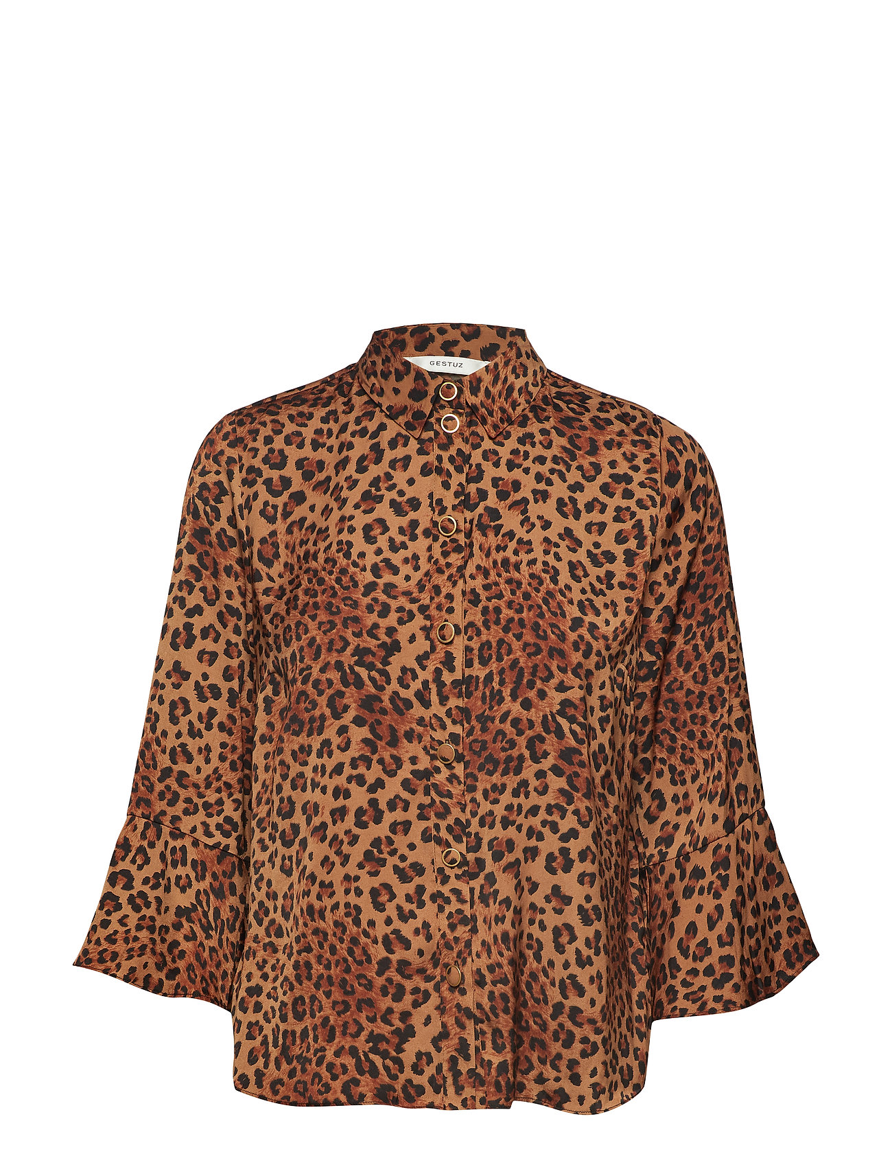 Janegz Shirt Hs19 Blouse Lange Mouwen Bruin Gestuz gestuz kopen in de aanbieding Janegz Shirt Hs19 Blouse Lange Mouwen Bruin Gestuz gestuz kopen in de aanbieding