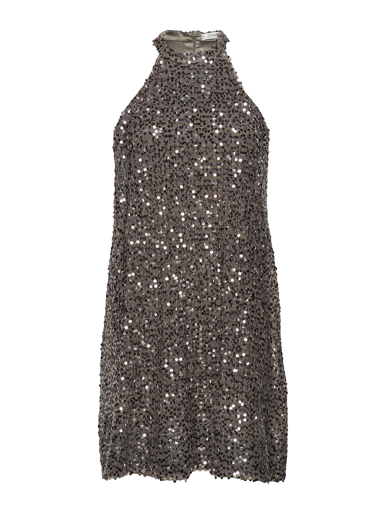 Gloriagz Dress Hs19 Korte Jurk Zilver Gestuz gestuz kopen in de aanbieding