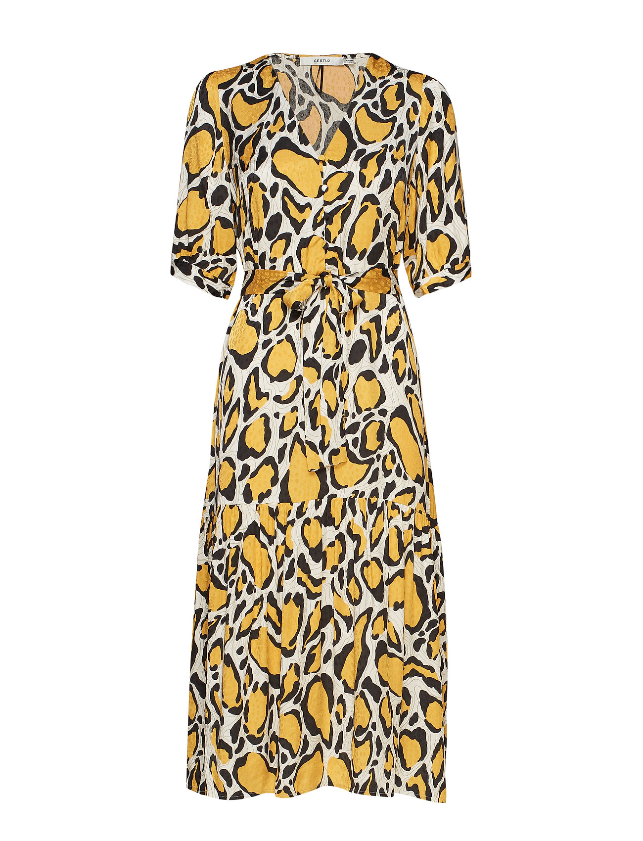 Irinagz Long Dress Ao19 Jurk Knielengte Multipatroon Gestuz gestuz kopen in de aanbieding