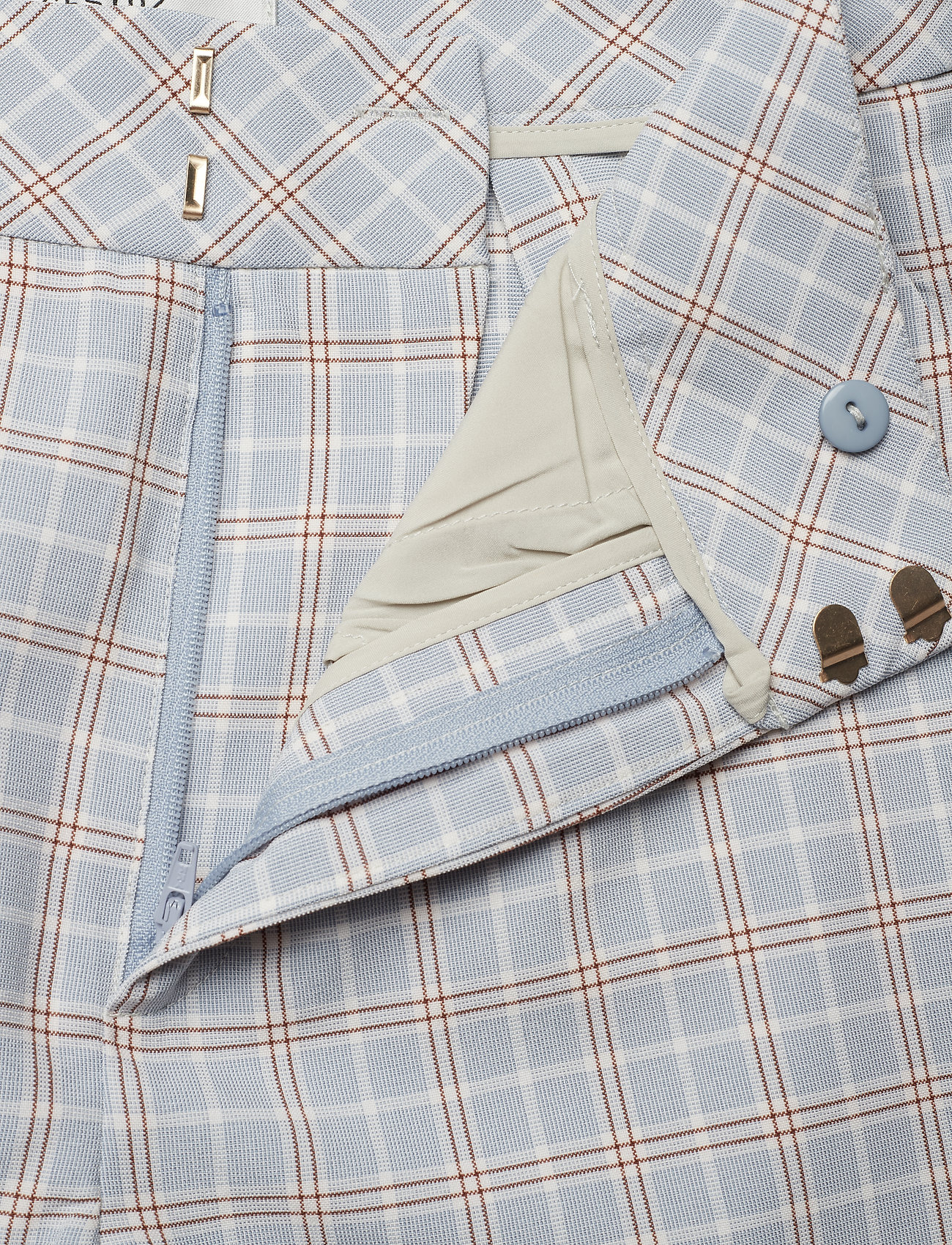 2019blue CheckGestuz Culottes Kirstellegz brown Ze2 80wnkXOP