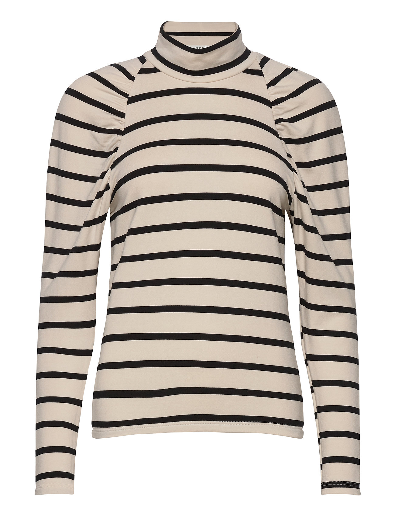 Rifellagz Stripe Turtleneck Ma20 T-shirts & Tops Long-sleeved Musta Gestuz