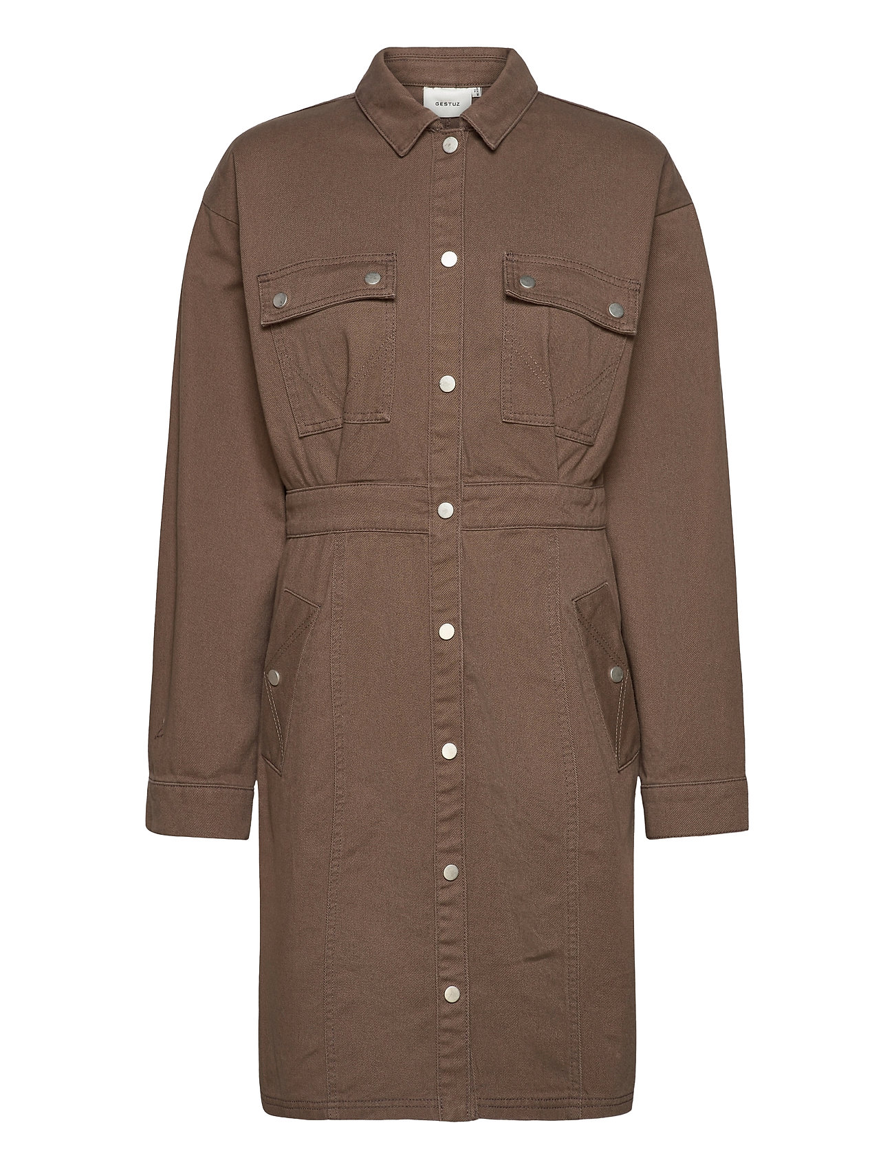 Deboragz Dress So21 Brown Gestuz