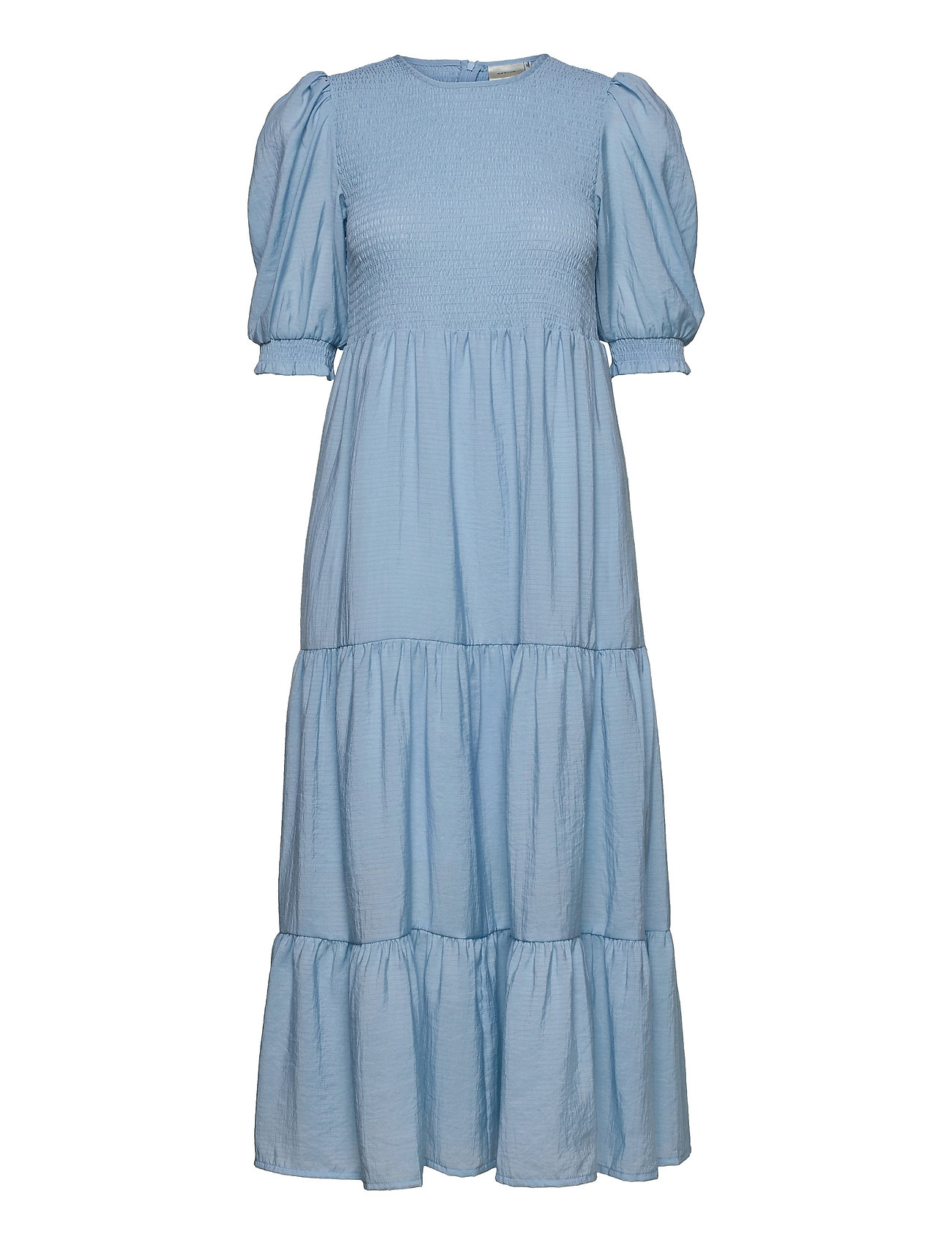 Mazzigz Ss Dress Blue Gestuz