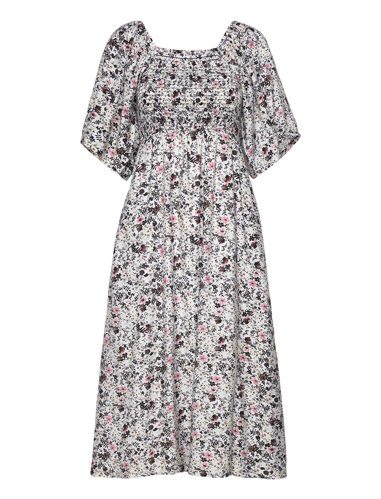 Josygz Ss Dress Patterned Gestuz