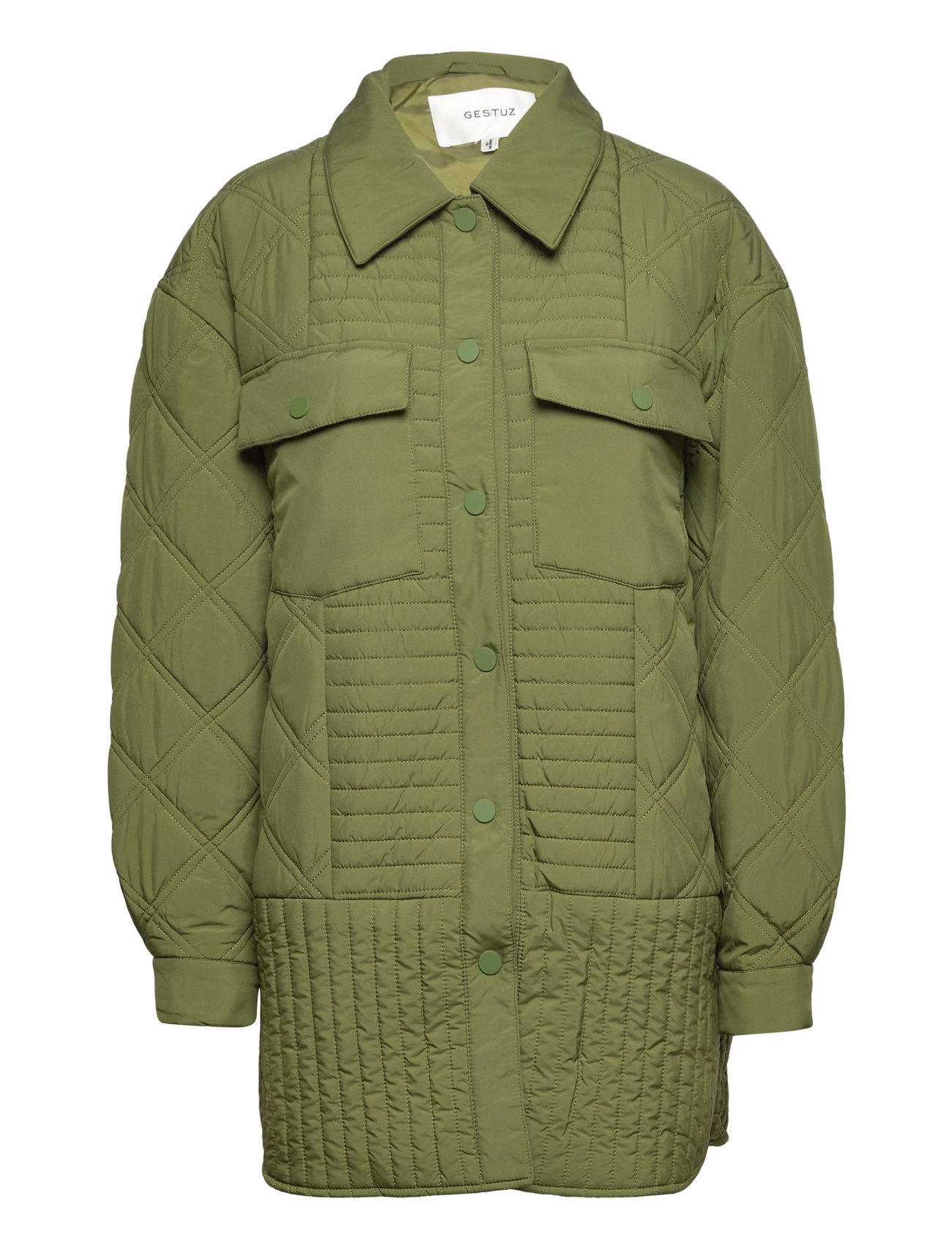 Tebagz Overshirt Khaki Gestuz