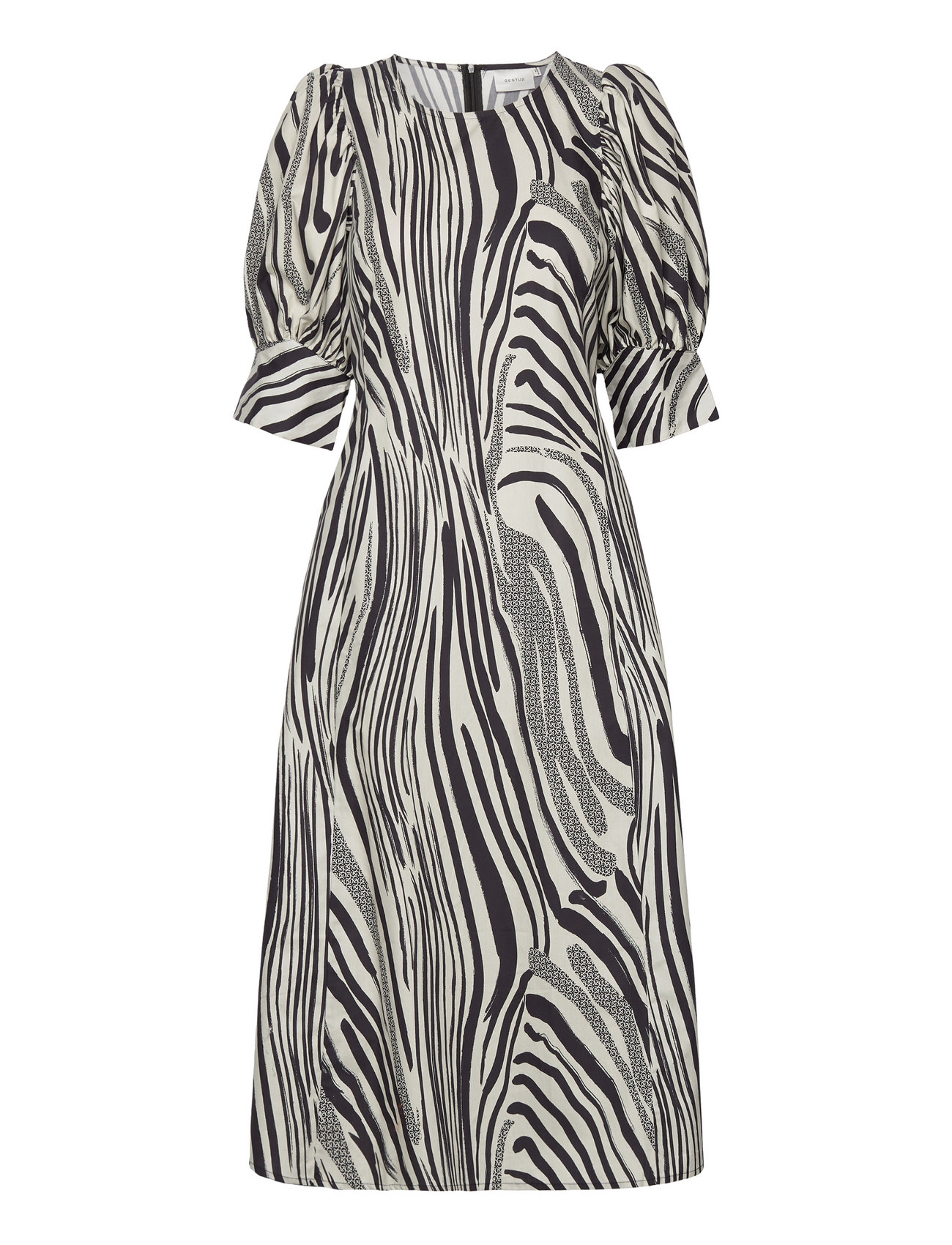 Peonygz P Long Dress Black Gestuz