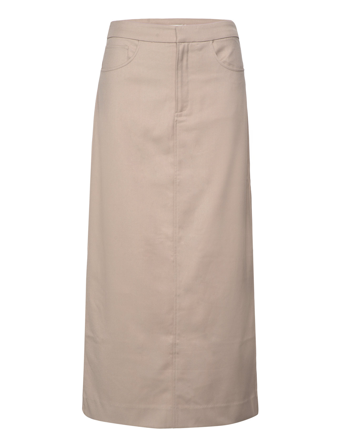 Paulagz Hw Skirt Brown Gestuz