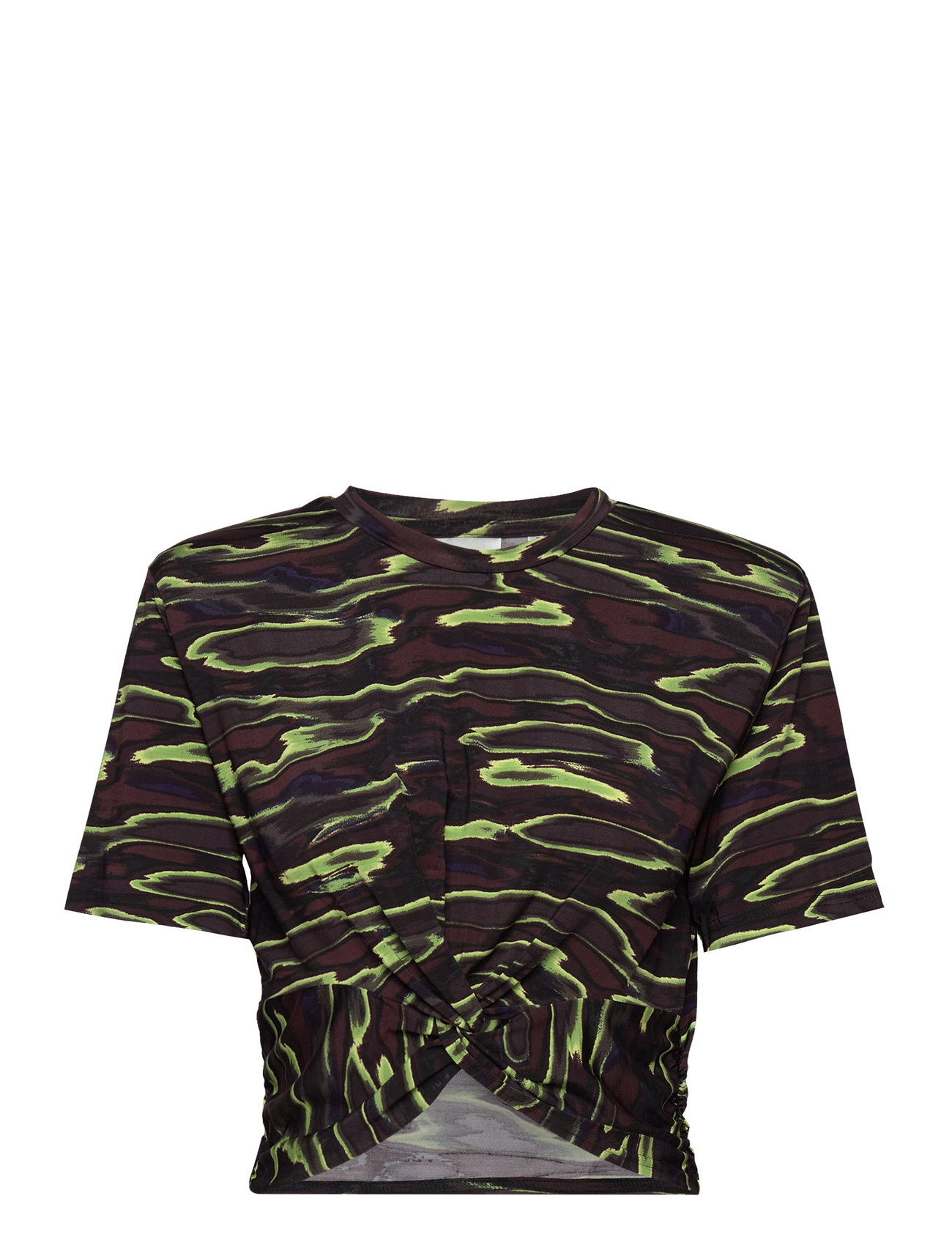 Shevygz P Knot Blouse Green Gestuz