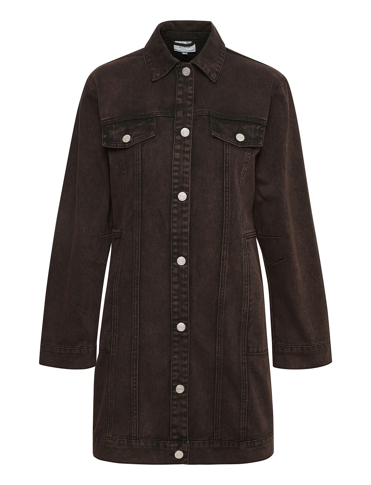 Jamillagz Short Dress Brown Gestuz