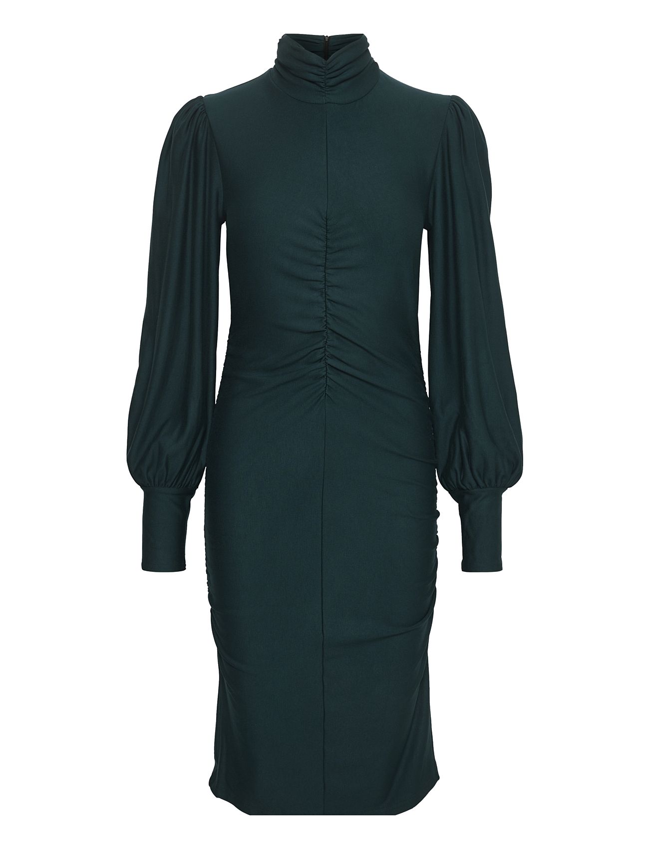 Rifagz Ls Cuff Dress Green Gestuz