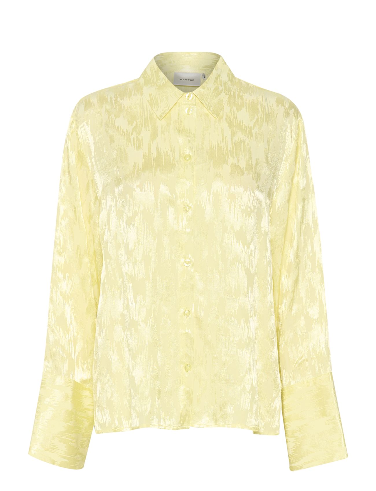 Draygz Ls Shirt Yellow Gestuz