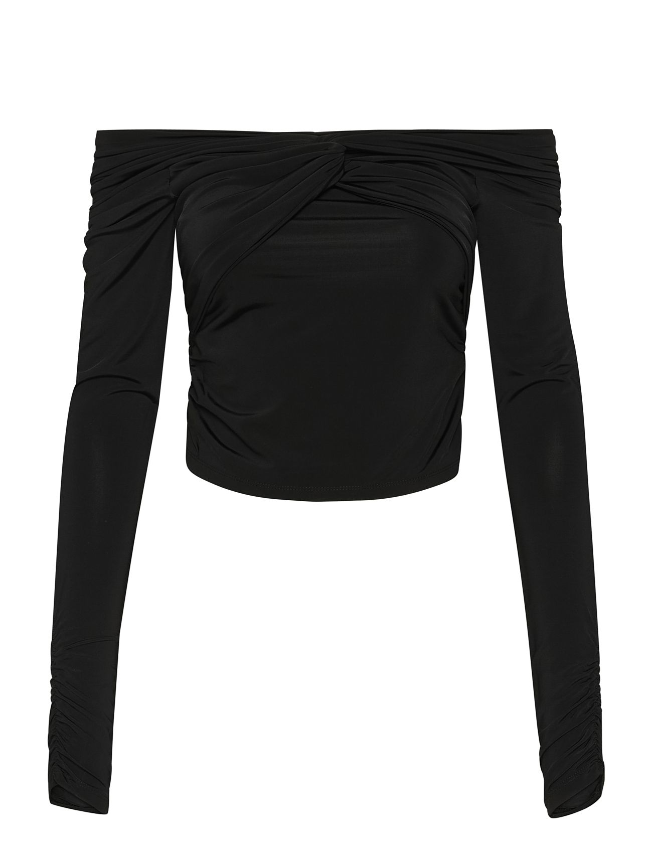 Sammygz Ls Top Black Gestuz