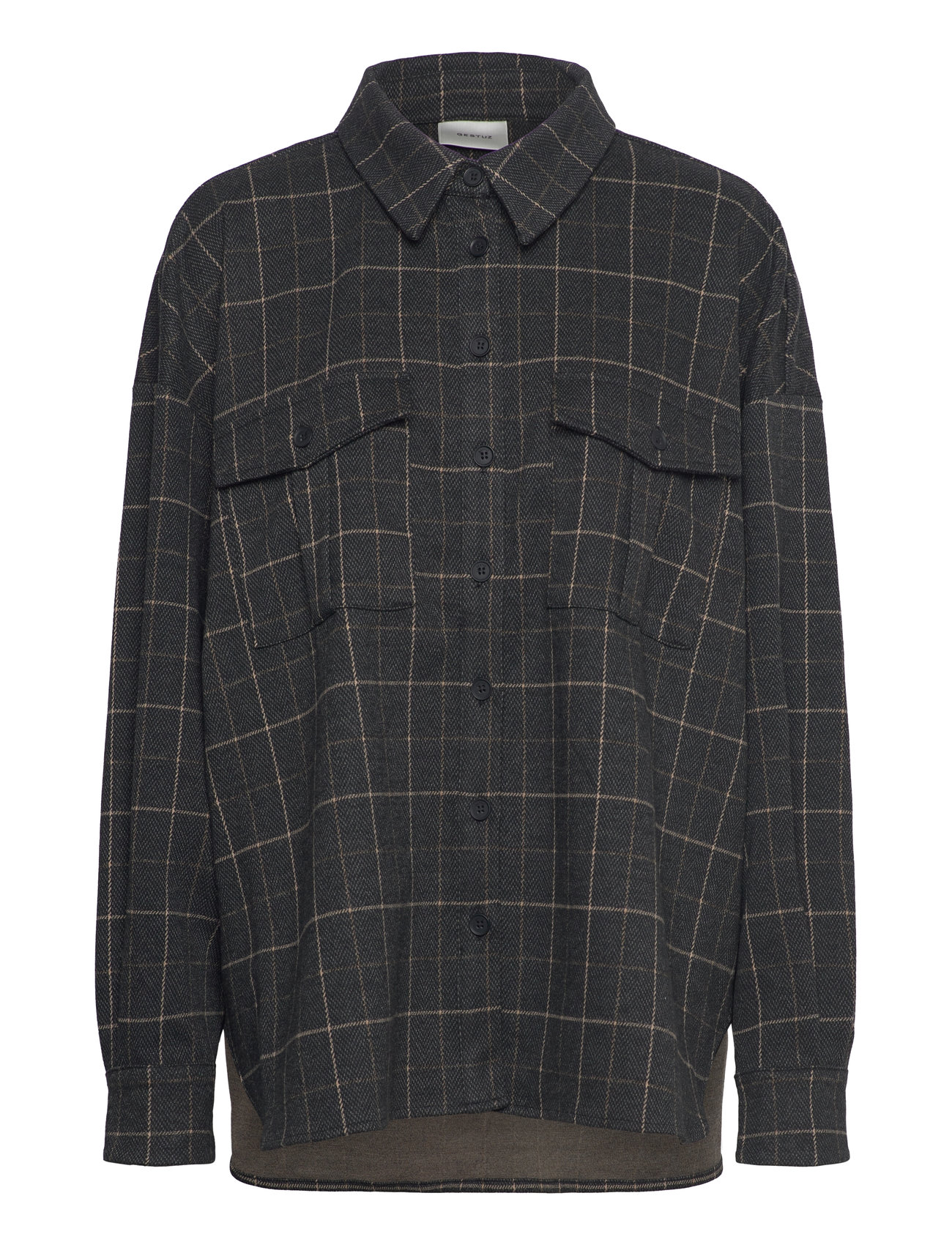 Graciegz Oz Shirt Black Gestuz