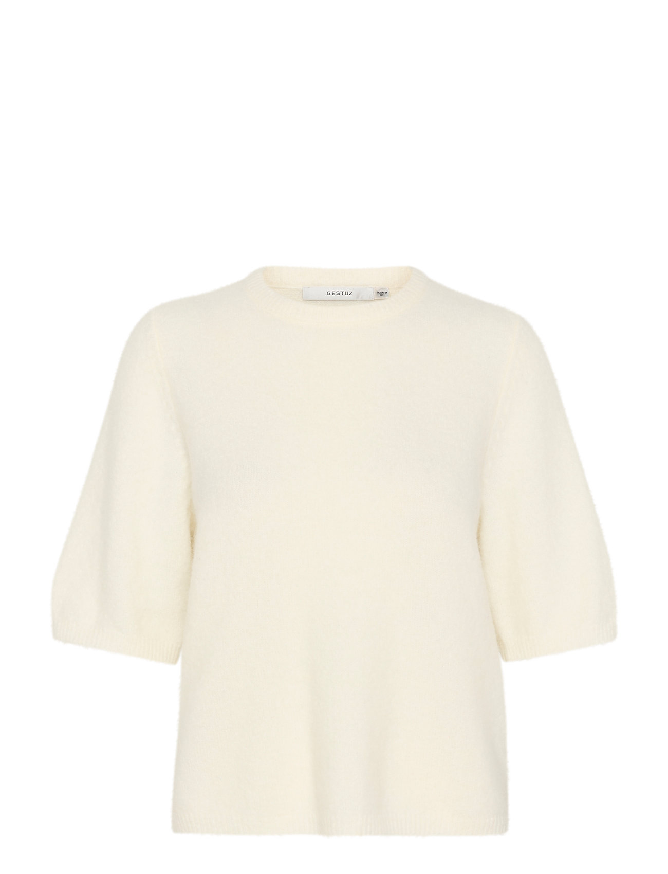 GESTUZ Alphagz Ss Tee Noos Cream - XL - Damen