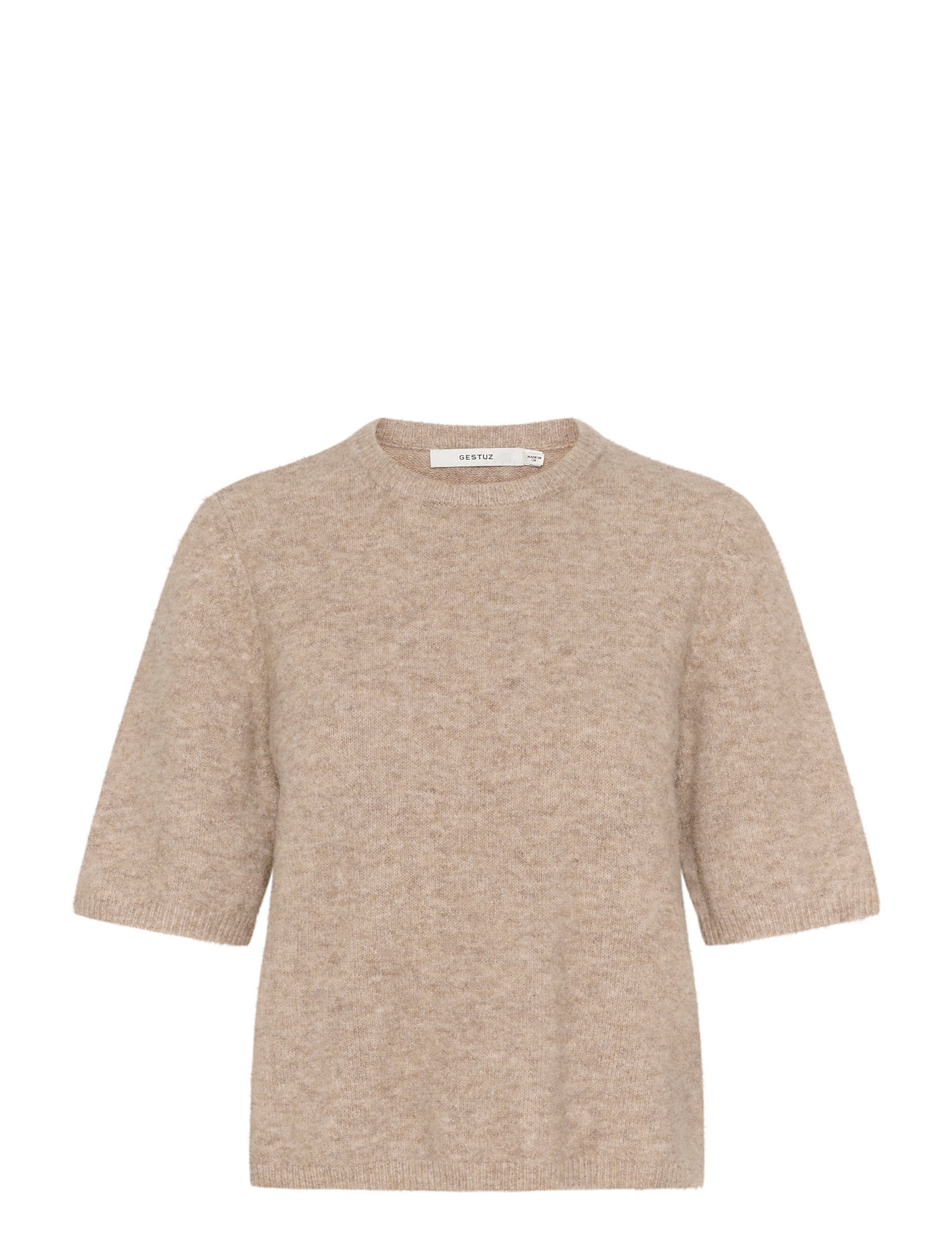 GESTUZ Alphagz Ss Tee Noos Braun - XS - Damen
