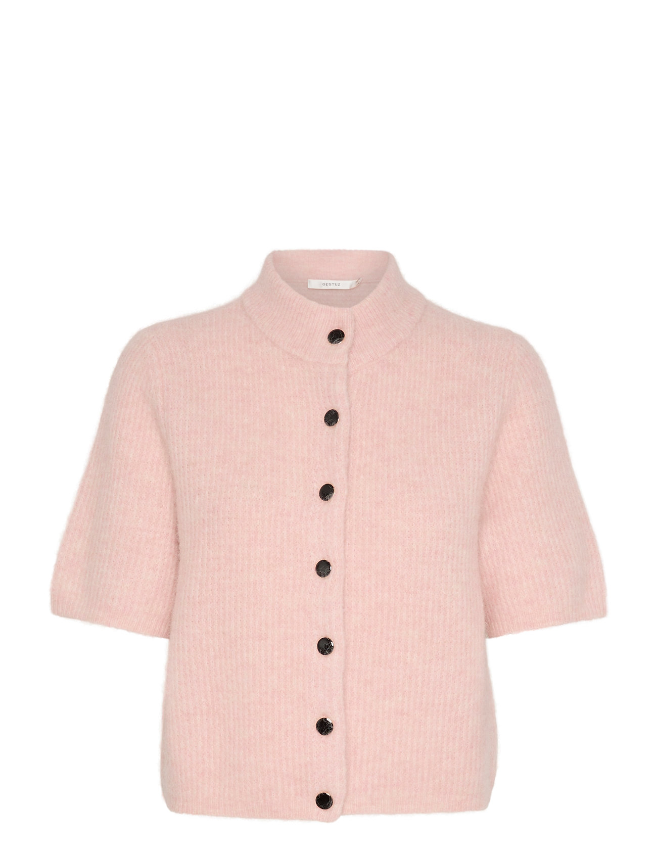 Gestuz Alphagz Ss Short Cardigan Rosa