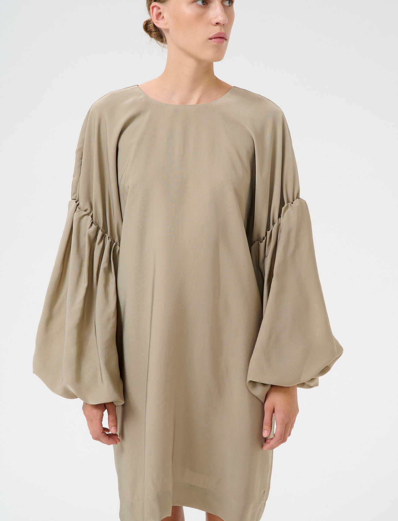 Gestuz Gzmalloon Short Dress, 36, Beige, Kjoler > Kort Kjole, Dame