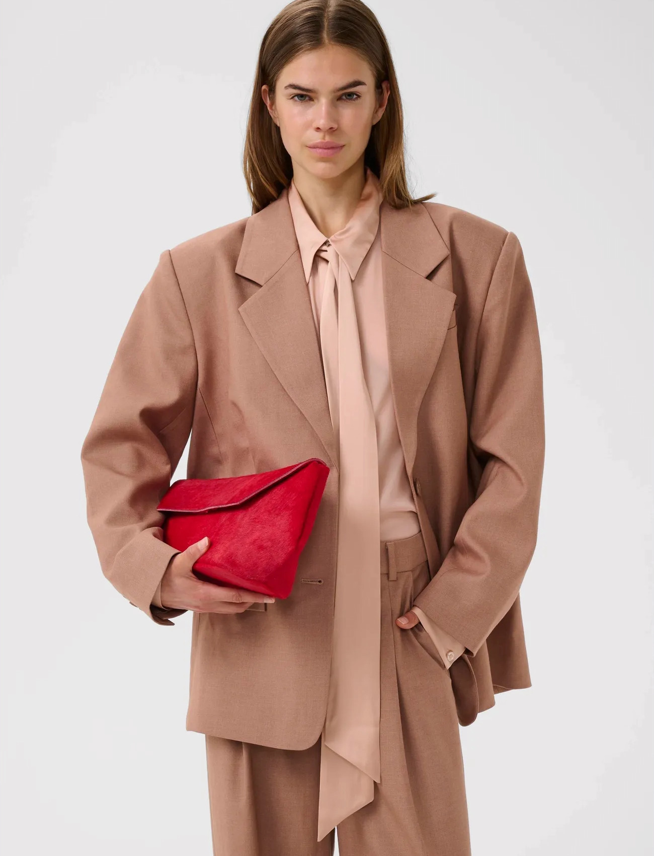 Gestuz Gzpaula Oz Blazer, 40, Beige, Blazere > Enkeltradede Blazere, Dame