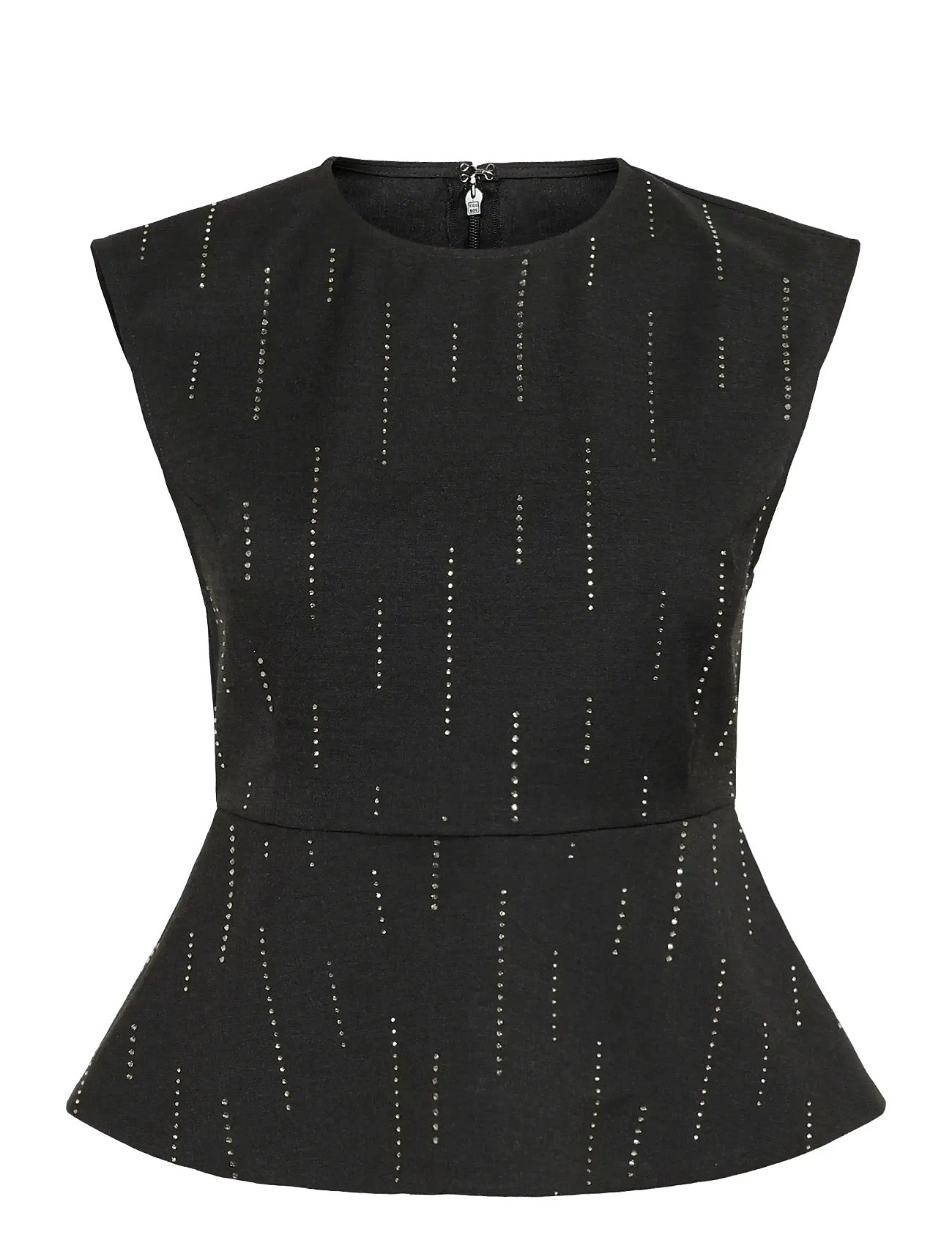 GESTUZ Gzadira Peplum Oberteil Grau - 42 - Damen