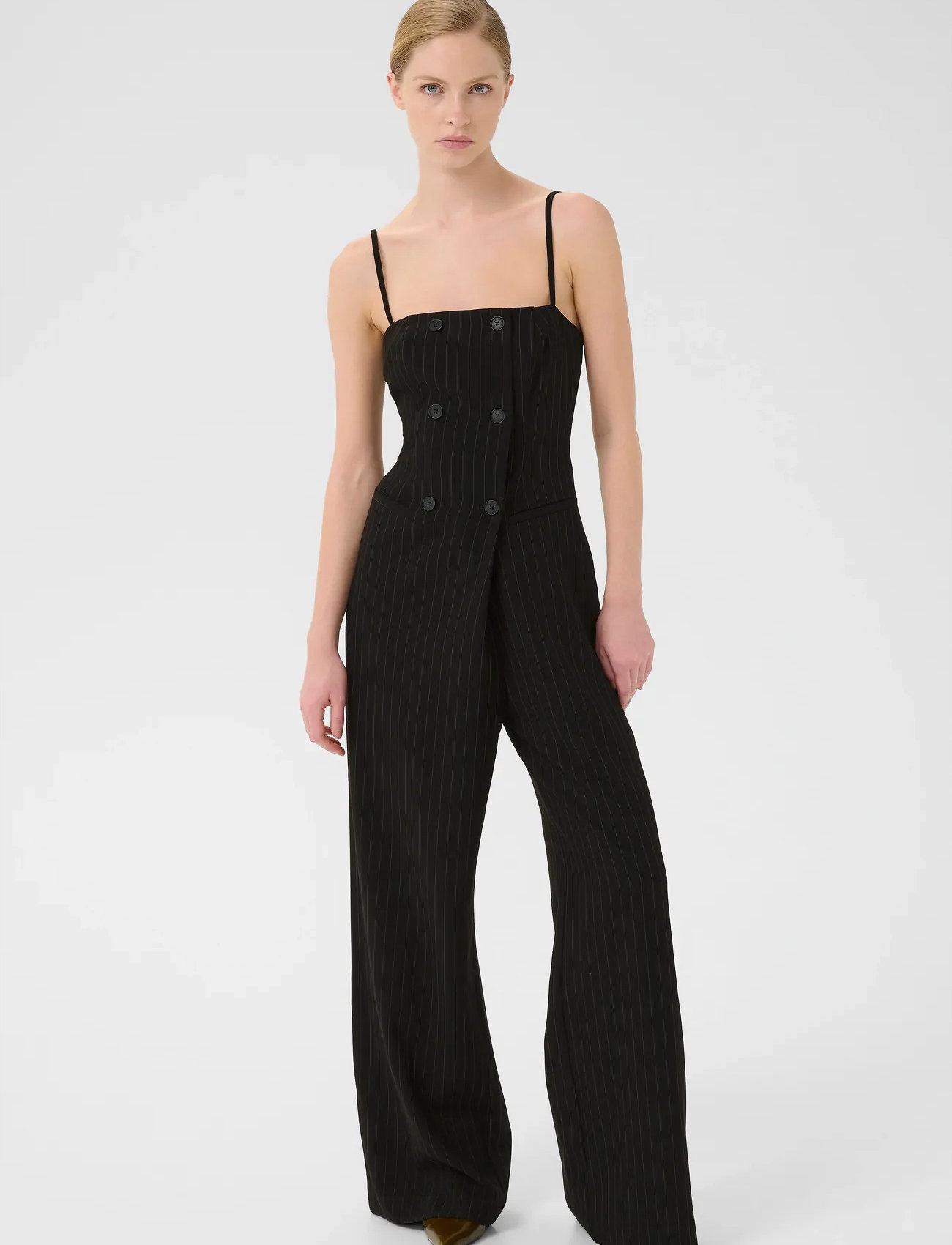 Gestuz Gzjoelle Jumpsuit, 34, Black, Underdele > Jumpsuits, Dame