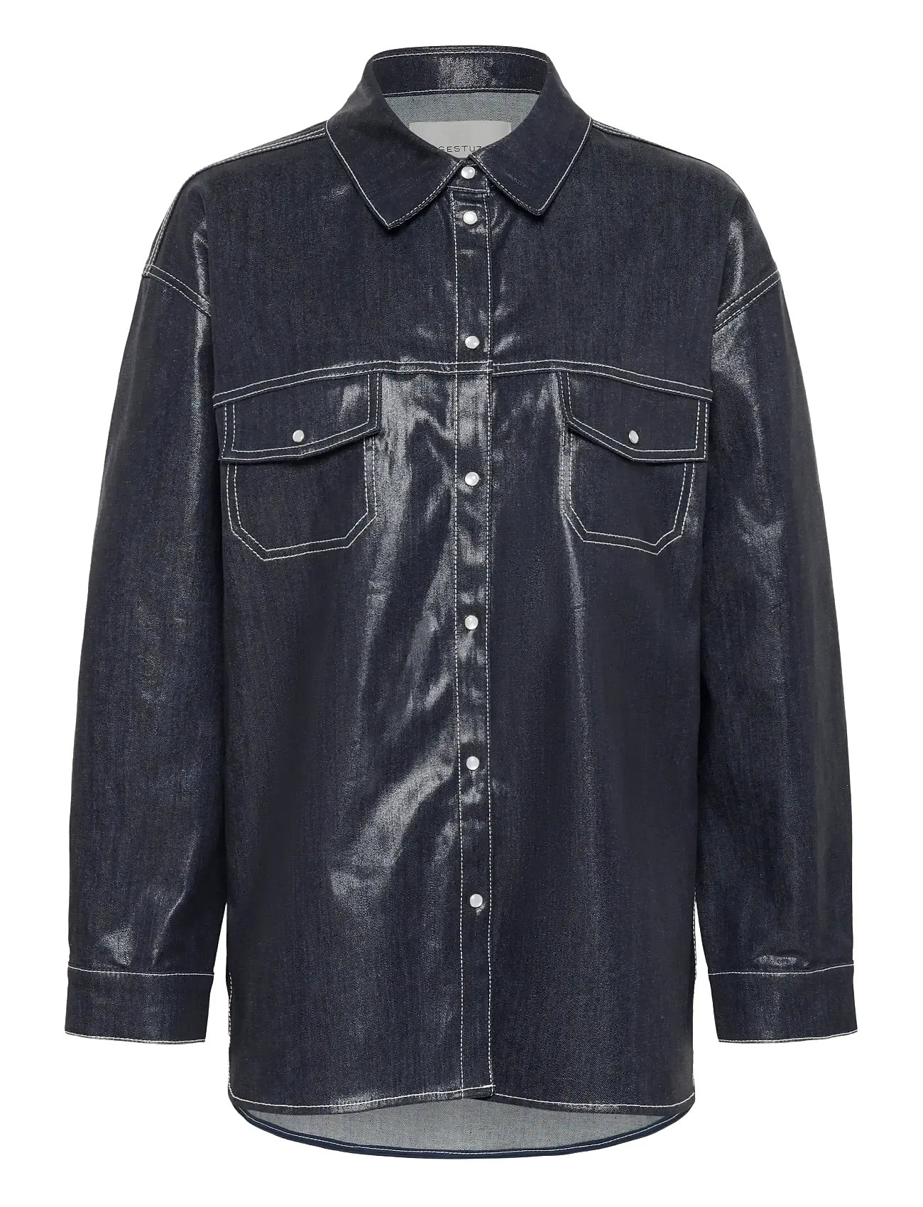 GESTUZ Gzpiper Oz Shirt Navy - 38 - Damen