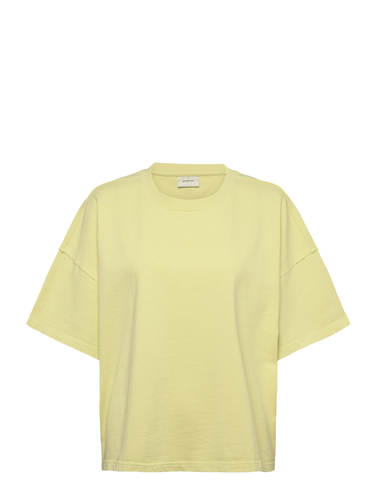 Gestuz Gzjio Tee, M, Yellow, T-Shirts & Toppe > Kortærmede, Dame