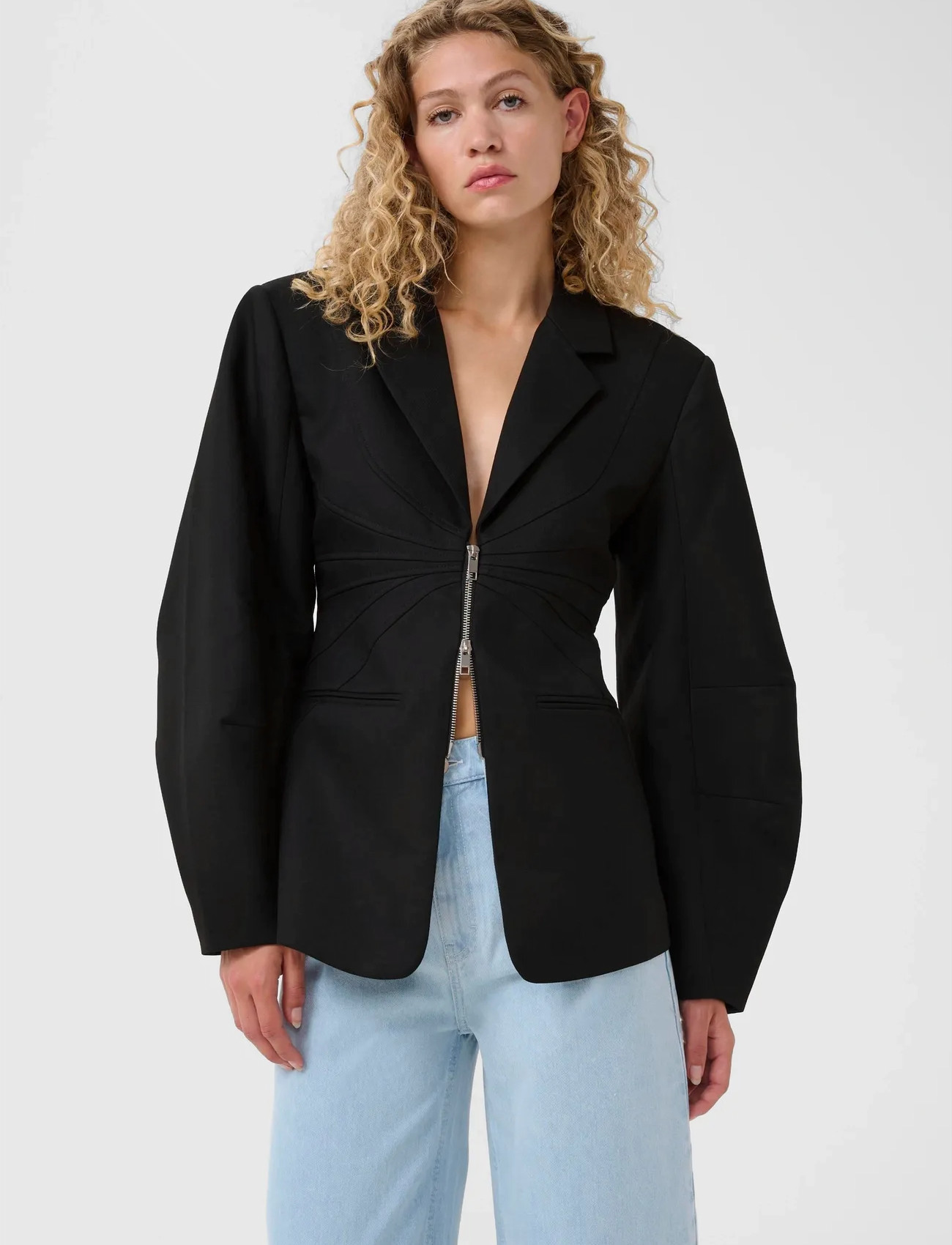 Gestuz Gztitta Blazer, 40, Black, Blazere > Enkeltradede Blazere, Dame