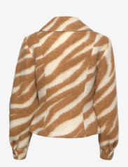 Gestuz - OlenaGZ short shirt - zebra camel/white - 1
