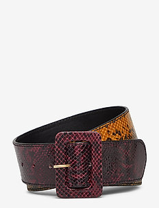 BobbieGZ belt AO19 - BORDEAUX SNAKE