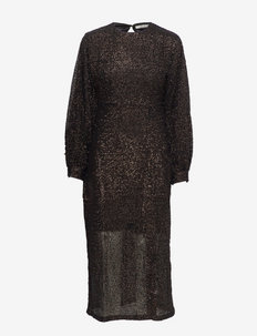 ClorisGZ long dress - knitted dresses - carafe sequins