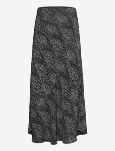 MariettaGZ HW skirt - midi nederdele - black scales