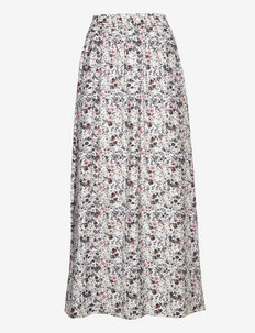 JosyGZ HW skirt - maxi skirts - pink flower draft