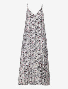 JosyGZ strap dress - summer dresses - pink flower draft