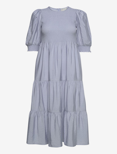 MorianaGZ solid ss dress - summer dresses - xenon blue