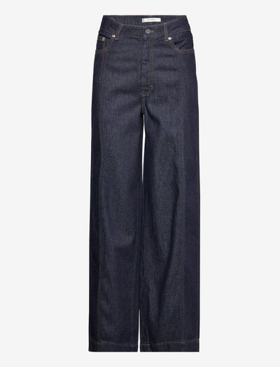 GlendaGZ HW wide jeans - brede jeans - rinse