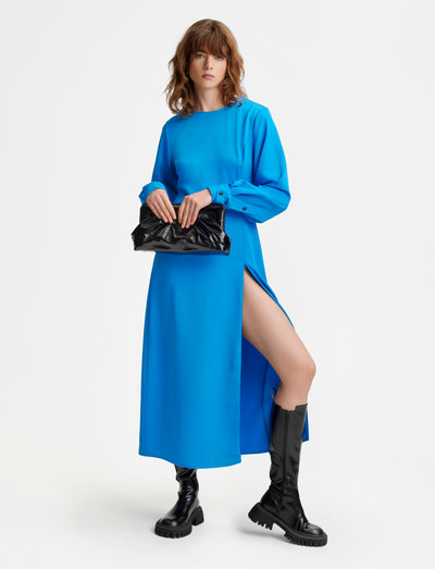 SloanGZ ls dress - summer dresses - directoire blue