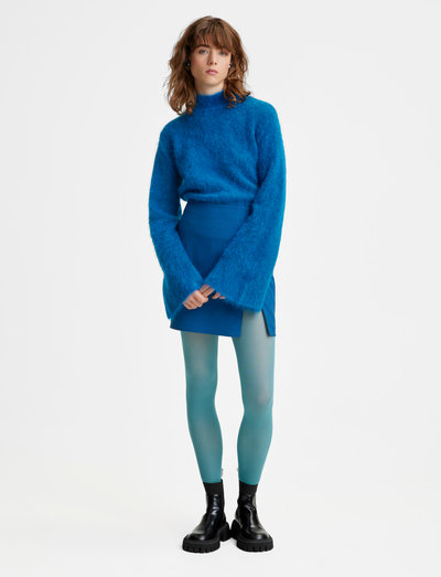 OttaviaGZ HW mini skirt - korta kjolar - directoire blue houndstooth