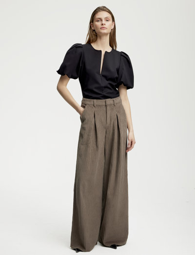 BlancaGZ blouse - short-sleeved blouses - black