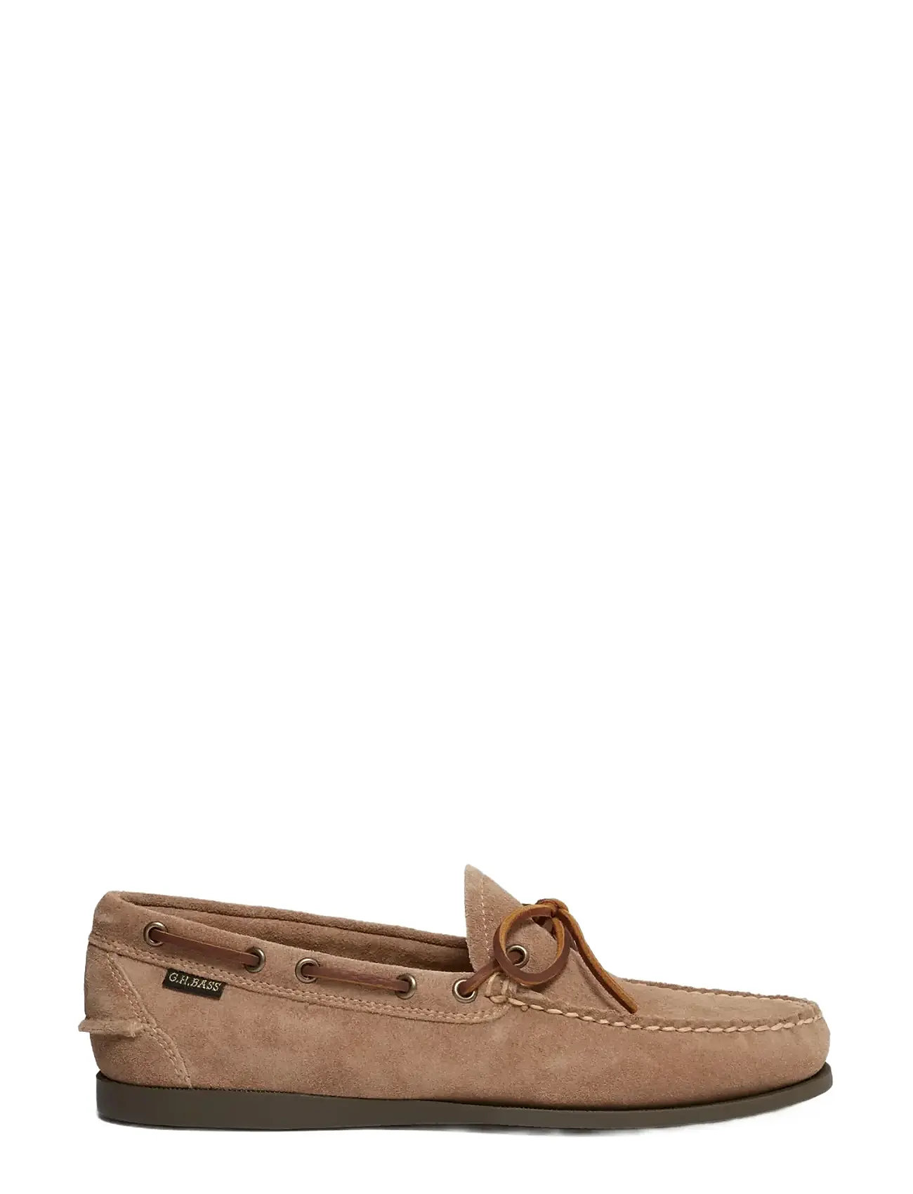 G.H. BASS Gh Camp Moc Decker Suede, 41, Beige, Sko > Bådsko, Herre