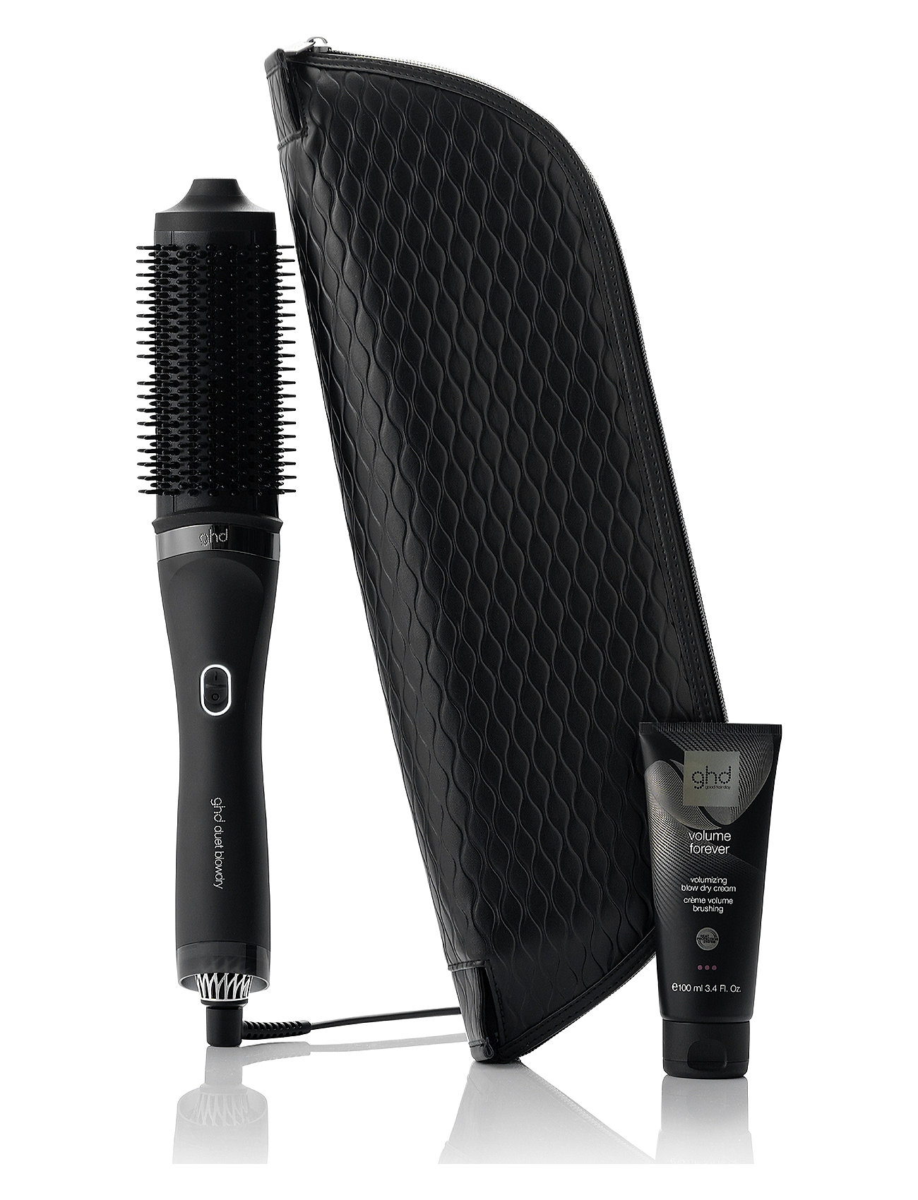 Ghd Ghd Duet Blowdry Gift Set - 2-In-1 Hair Dryer Brush Svart