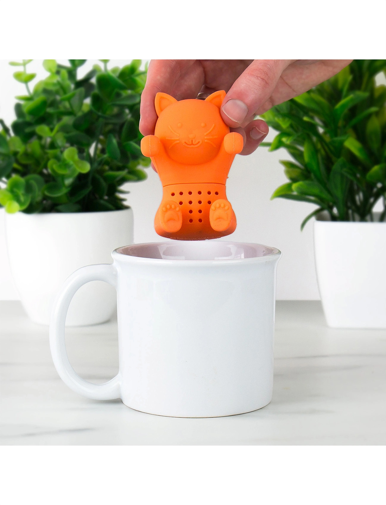 Gift Republic Kitea Te Infusion, One Size, Orange, Te- Og Kaffetilbehør > Tefiltre Og -Sigter, Unisex