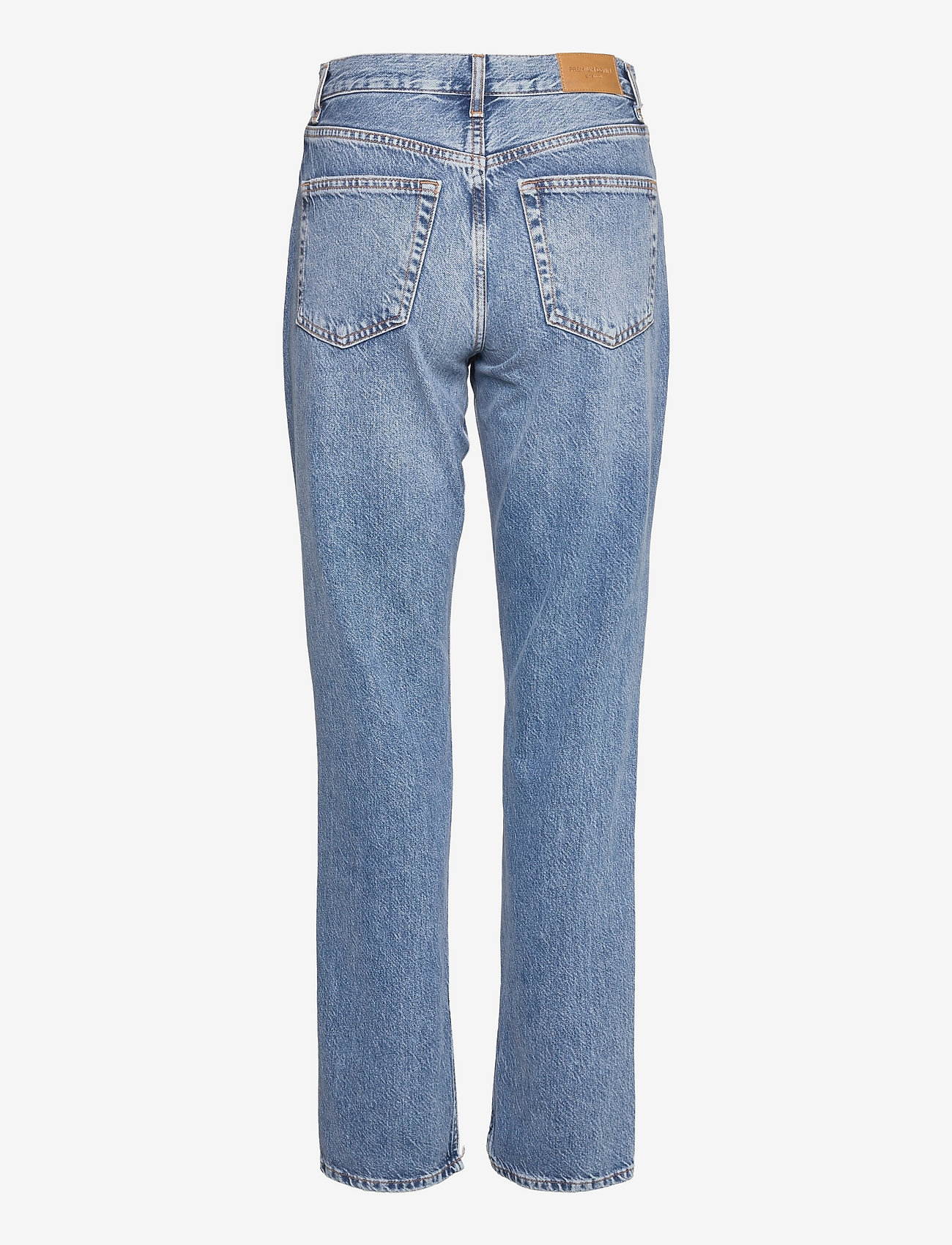 Gina Tricot - Original slit jeans - jeans droites - mid blue - 1